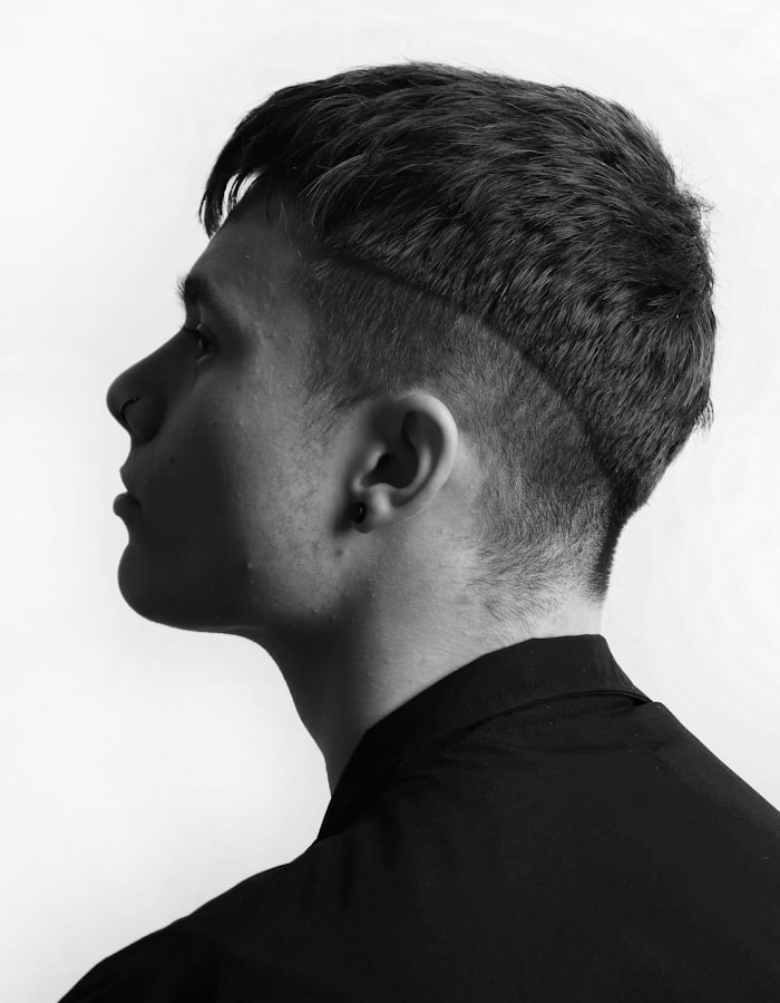 Textured Crop Hairstyle